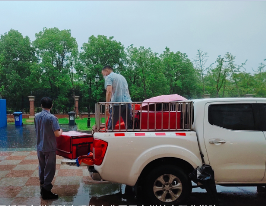 宿马汇酒店为疫情防控做好后勤保障工作(图1)